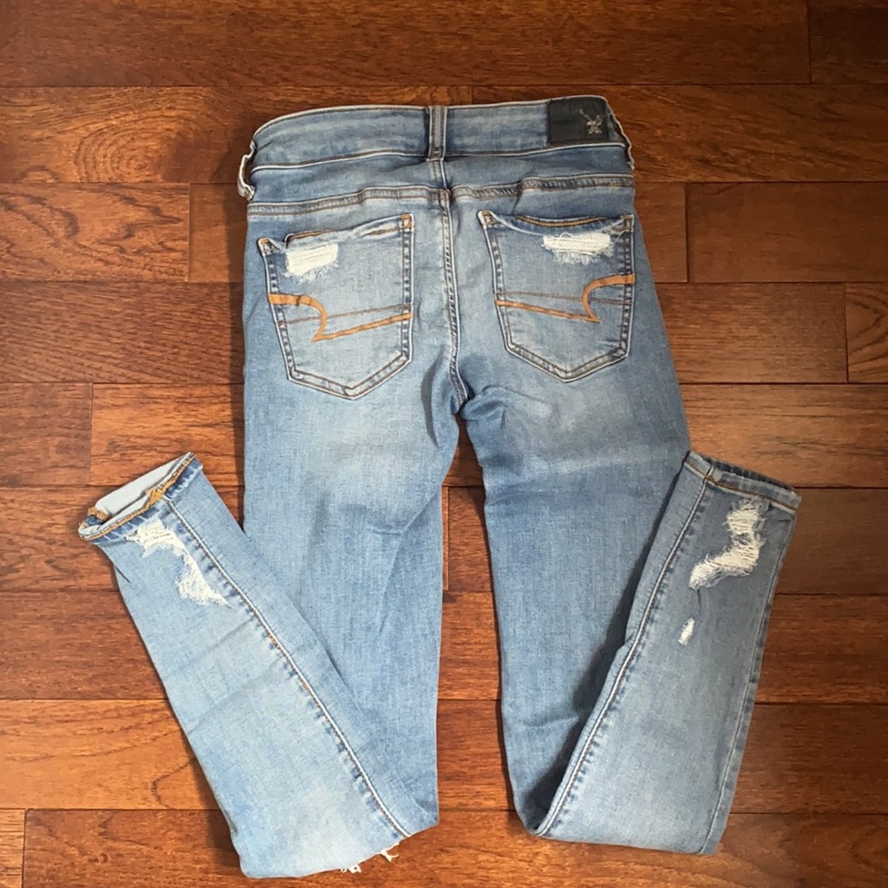 AE destroyed jeggings - Picture 3 of 6